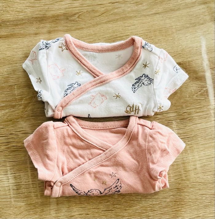 Lot de 2 body « orchestra » T1 mois - photo numéro 2