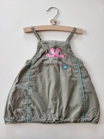 Robe kaki - 12 mois