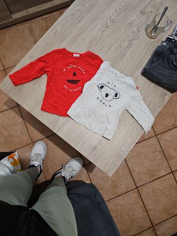 Lot de 2 t-shirt