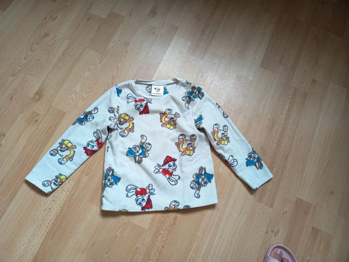 Haut pyjama garçon Pat Patrouille 5 ans