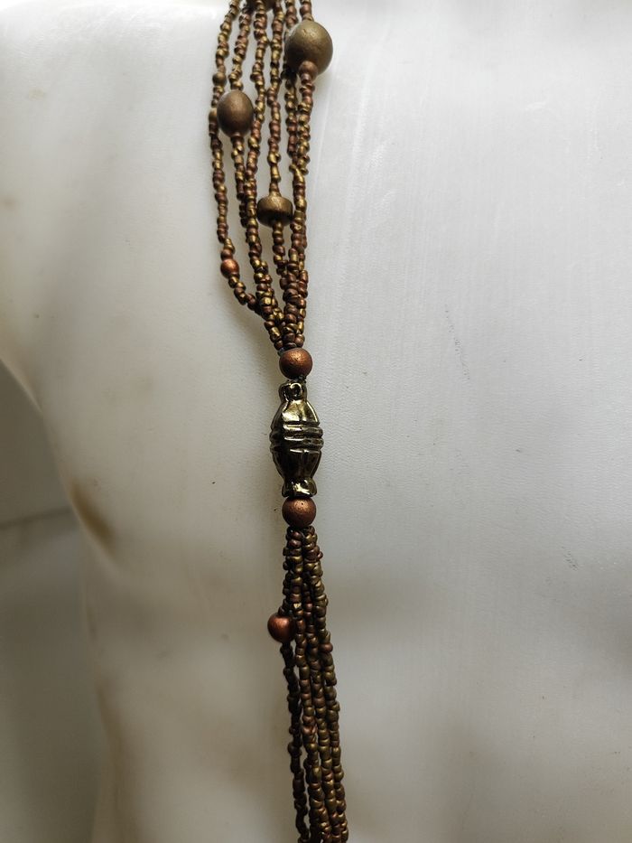 Ancien collier sautoir très long - photo numéro 4