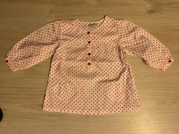 Blouse cœurs Kimbaloo 18 mois