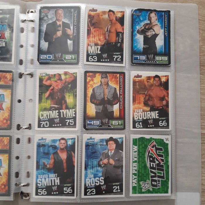 Lot de 88 cartes de catch - photo numéro 6