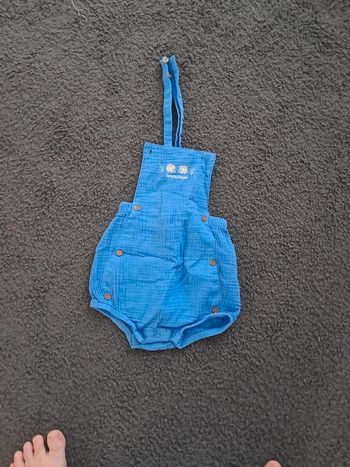 Barboteuse gaz de coton 18 mois