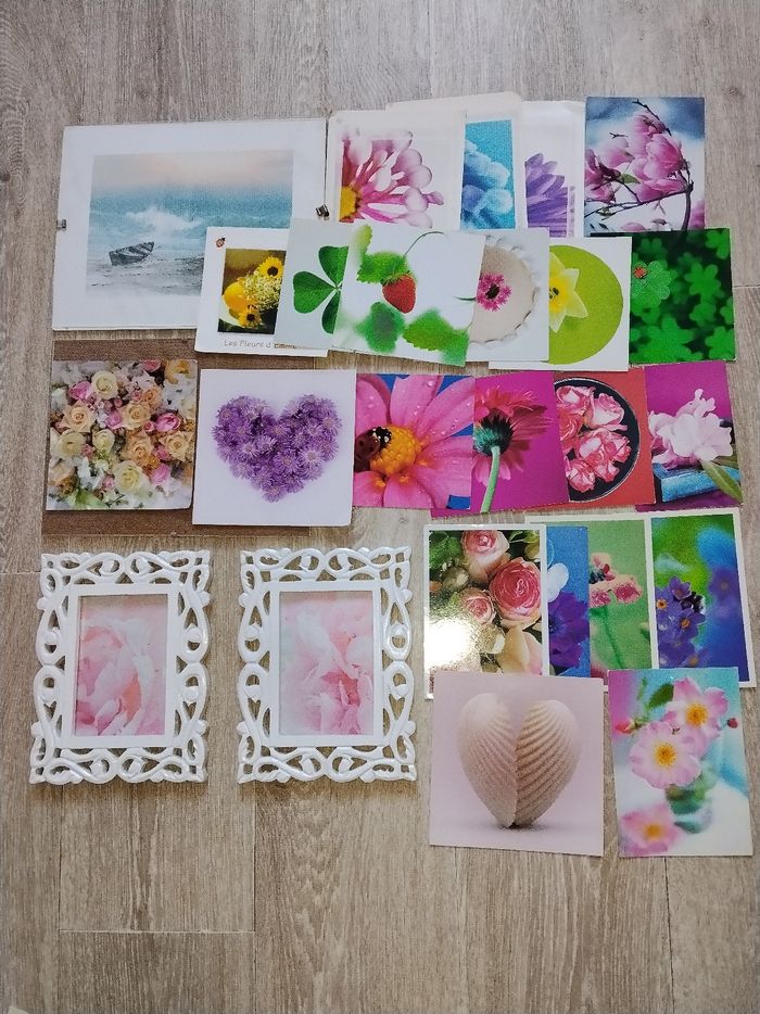 Cadres et cartes de voeux affiche