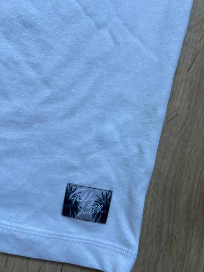 T-shirt blanc Teddy Smith  over size shark attack 12ans - photo numéro 4