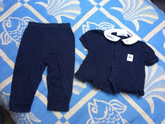 Ensemble fille 12 mois marque séo