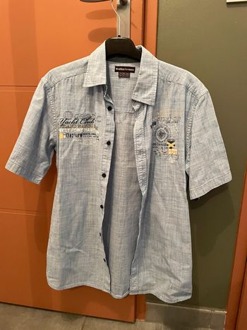 Chemise homme taille M bleu ciel