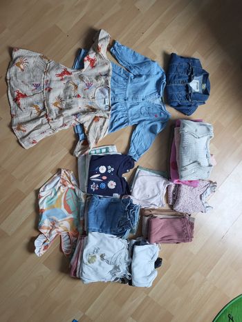 Lot vêtements fille