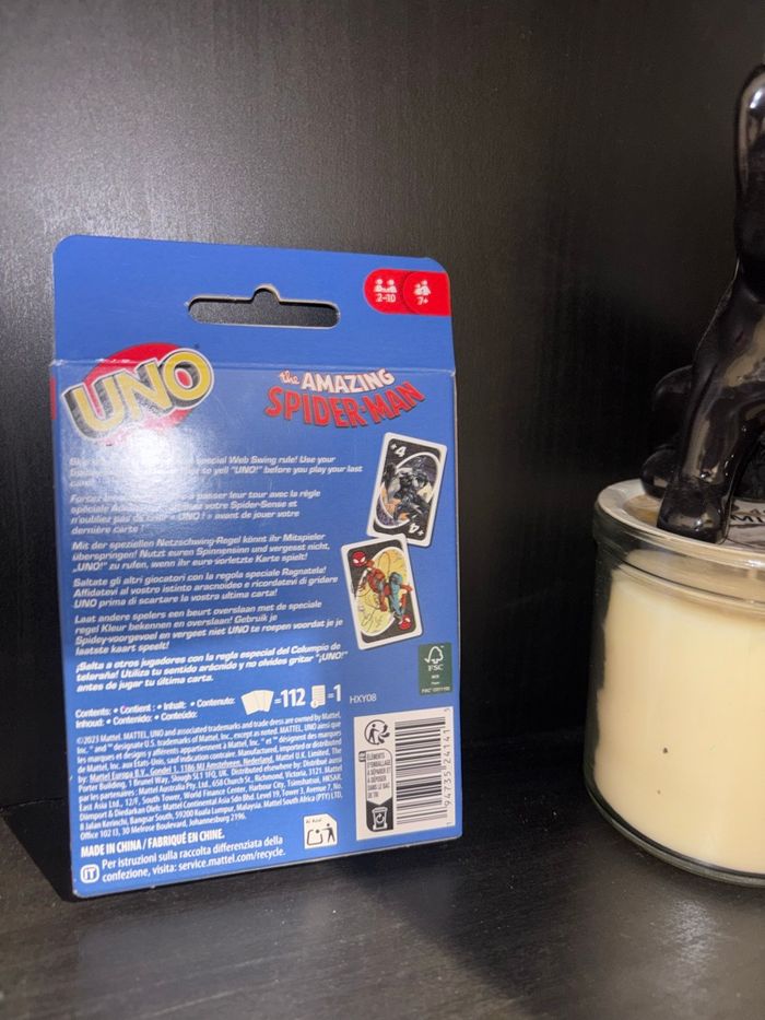 UNO Spiderman – Jeu de cartes neuf et scellé - photo numéro 2
