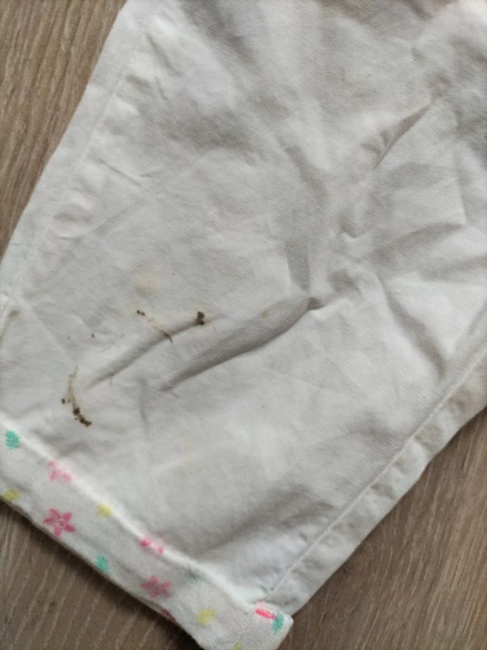 2 pantalons blancs été - photo numéro 4