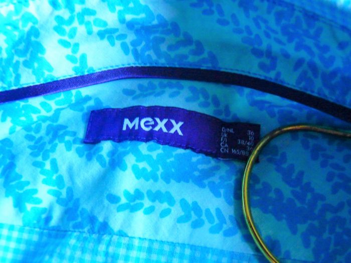 Chemise femme Mexx 38 M TBE carreaux bleu manches longues - photo numéro 3