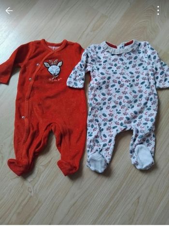 Lot pyjamas noel