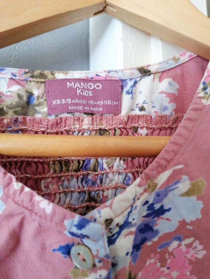Robe d'été mango 3 /5ans, coton - photo numéro 3