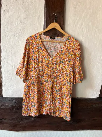 Blouse fleurie et colorée RIU – T.44