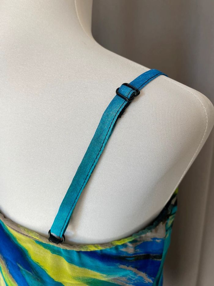 Robe asymétrique à motifs vintage Show Girls T2 - photo numéro 4