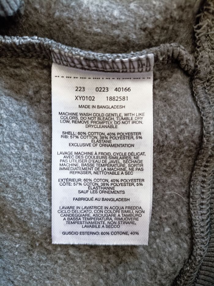 Sweat capuche Columbia enfant 10 ans taille M - photo numéro 9