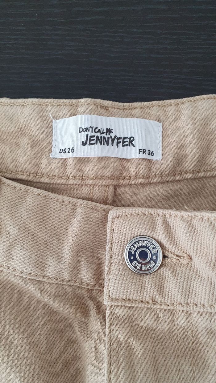 Jean cargo large beige en S - photo numéro 7