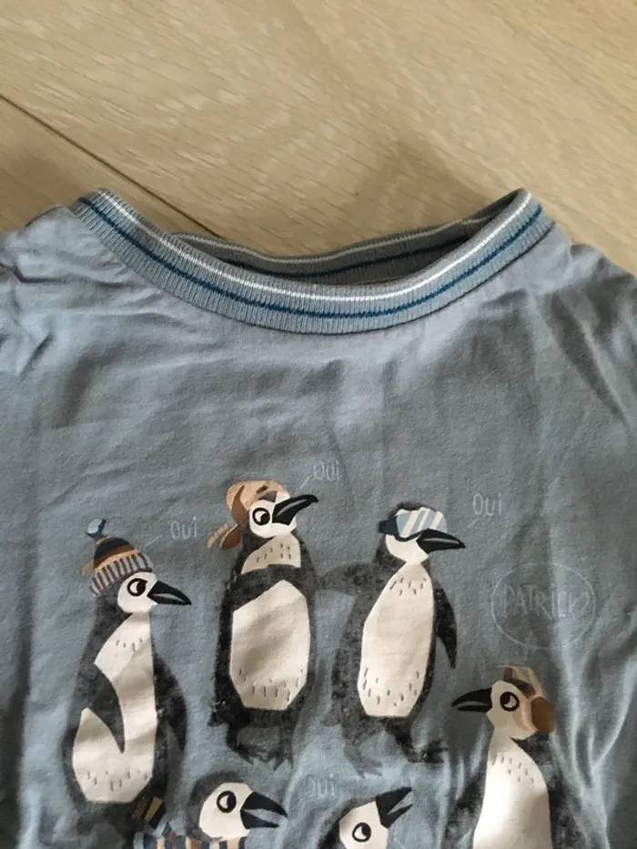 Lot 2 t-shirt manches longues 24 mois sergent major - photo numéro 4