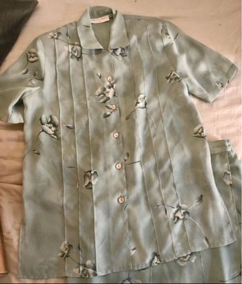 Chemisier fleurs femme