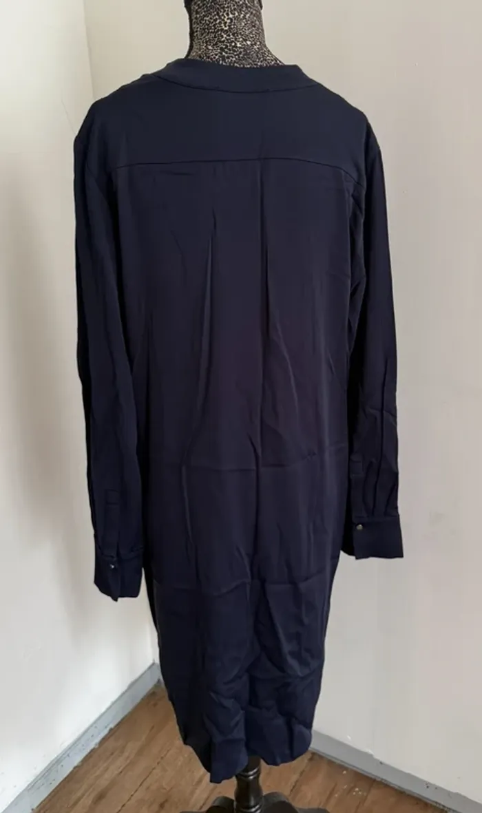 Robe bleu marine Mos Mosh – Taille 40 – Élégante & fluide - photo numéro 2