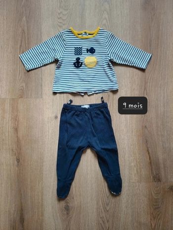 Pyjama 2 pièces 9 mois