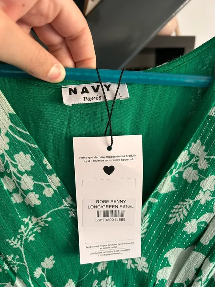 Robe longue navyparis - photo numéro 4