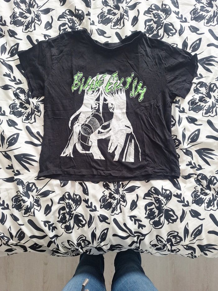 T-shirt billet eilish 12 ans