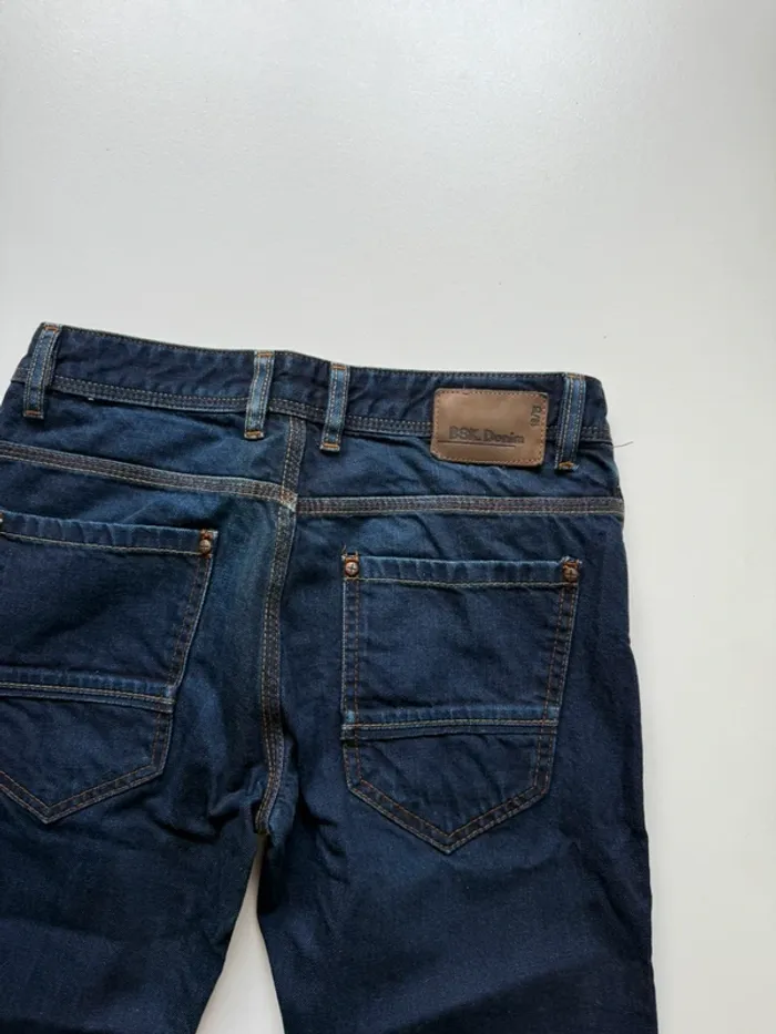 Jeans slim bleu Bershka - photo numéro 9