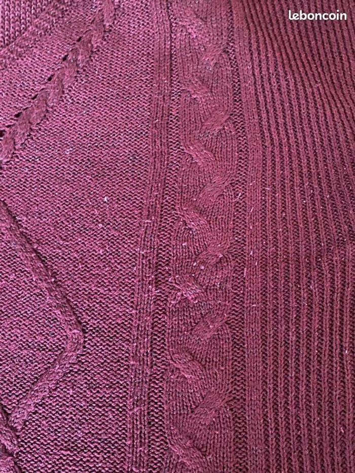 Pull manches courtes - femme - taille 46/48 - photo numéro 5