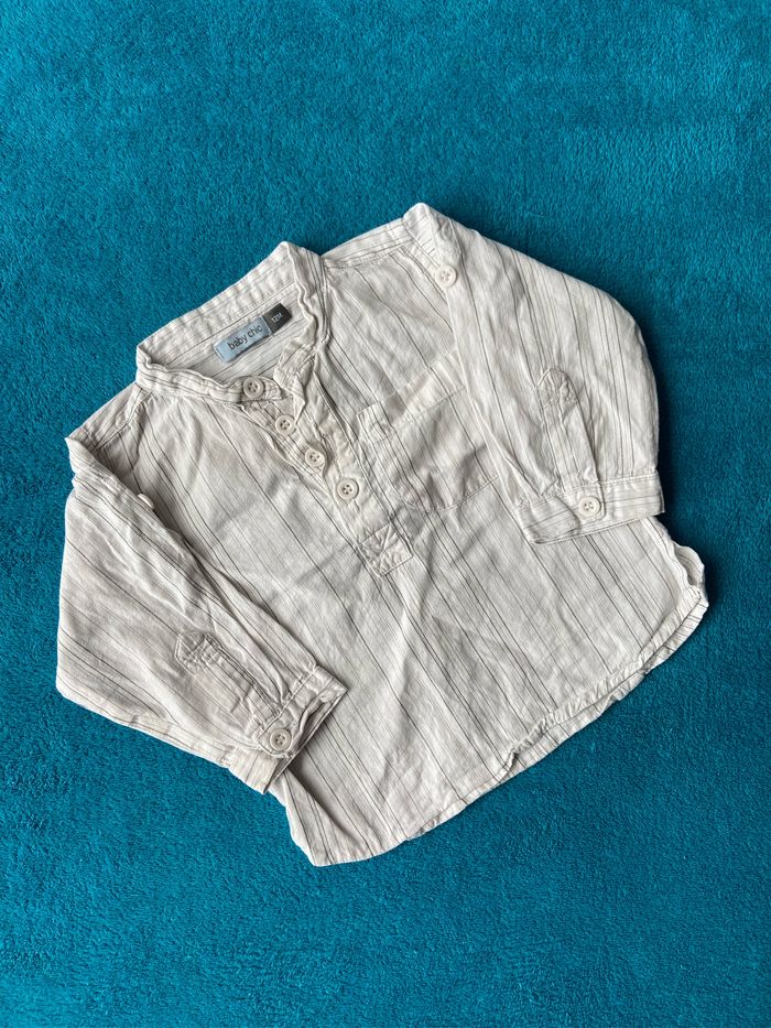 Lot 4 chemises 12 mois - photo numéro 5