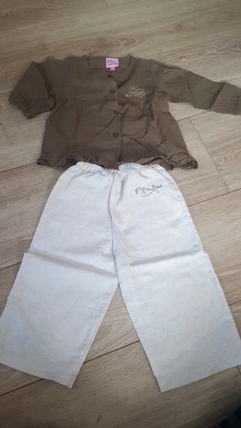 Ensemble 2 pièces p'tites Canailles 18 mois