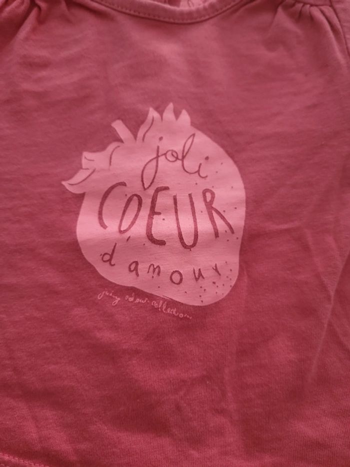 T shirt joli cœur - photo numéro 2