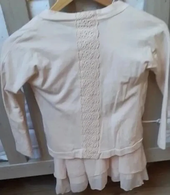 Robe pour occasions et son gilet assorti tape à l'oeil 6 ans état neuf - photo numéro 4