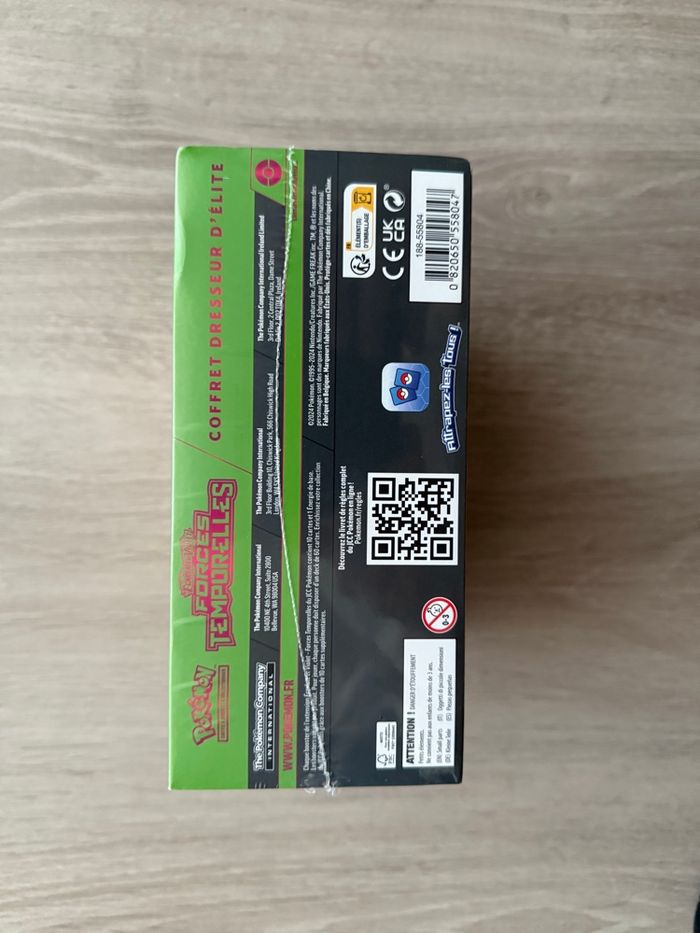 ETB Pokémon Forces Temporelles EV5 - photo numéro 4