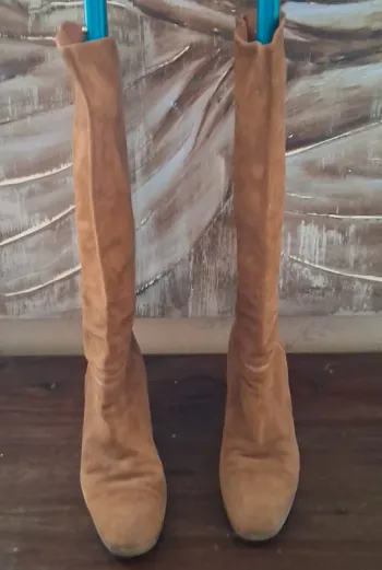 Bottes en daim taille 35