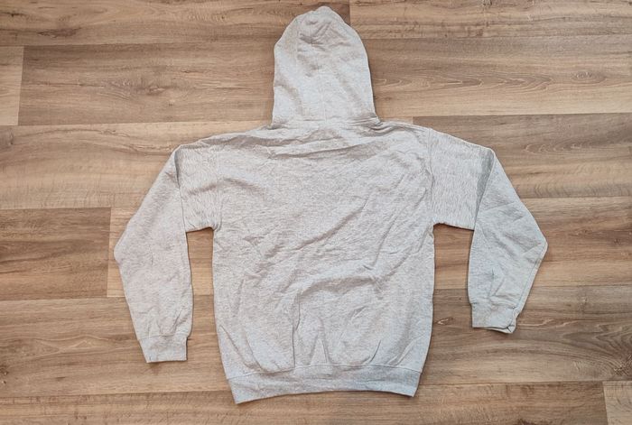 Vêtement Homme Sweatshirts Sweats pull à capuche gris blanc Gildan taille S #Retrostreet - photo numéro 3