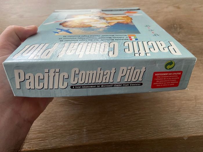Pacific combat pilot pc big box vintage - photo numéro 4