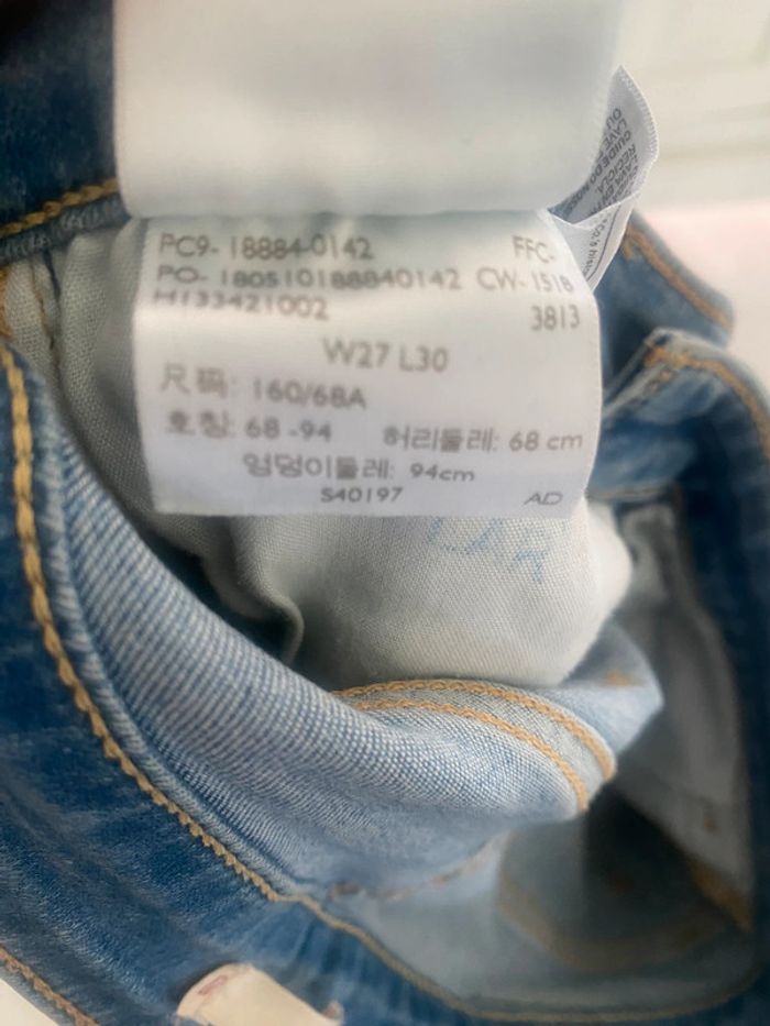Jeans Lévis 712 Slim W27 L30 - photo numéro 6