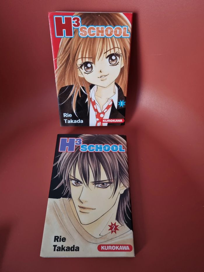 lot de 3 mangas H3 school tome 1, 2 et 5 - photo numéro 2