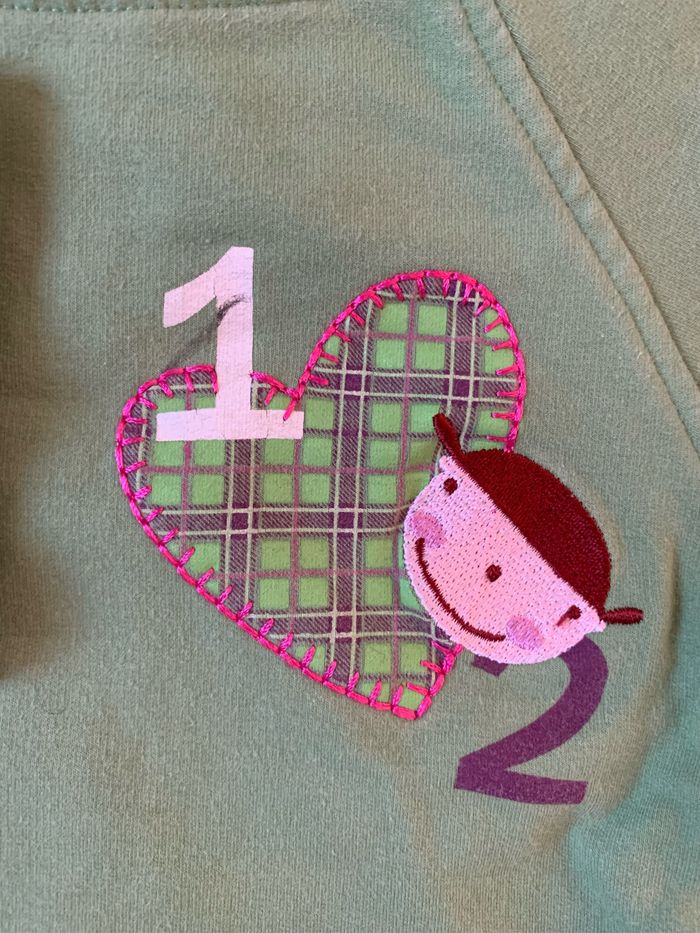 Sweat vert DPAM 6 ans - photo numéro 2