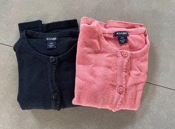 Lot 2 gilets BBF - 6mois