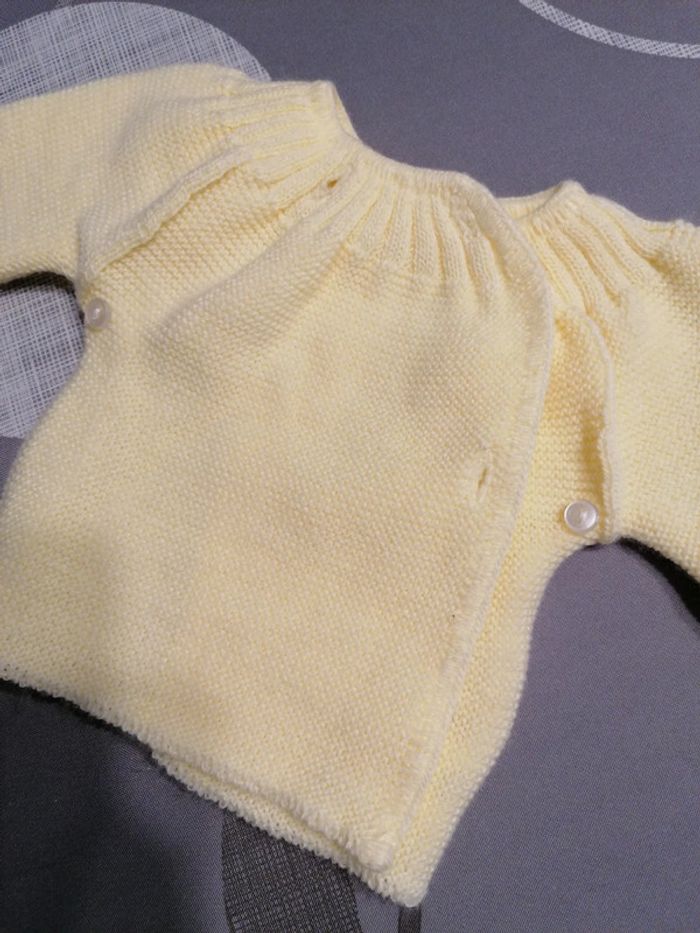 Pull laine naissance - photo numéro 2