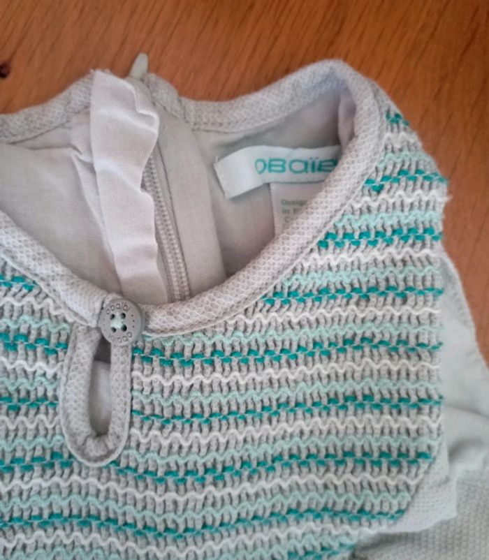 Robe Obaïbi taille 9 mois en très bon état - photo numéro 2