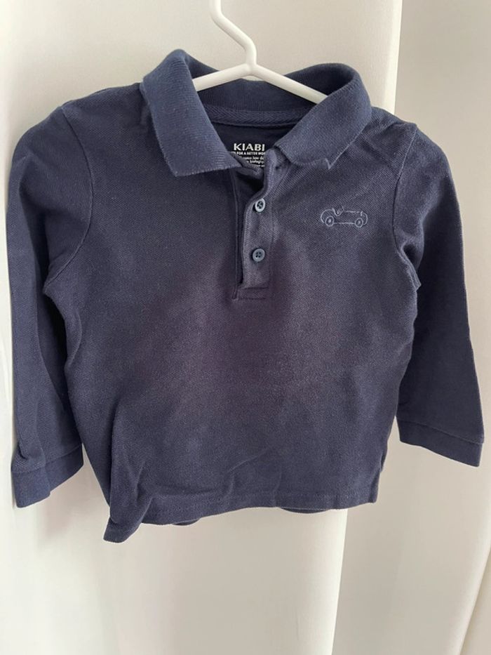 Polo manches longues enfant 18 mois