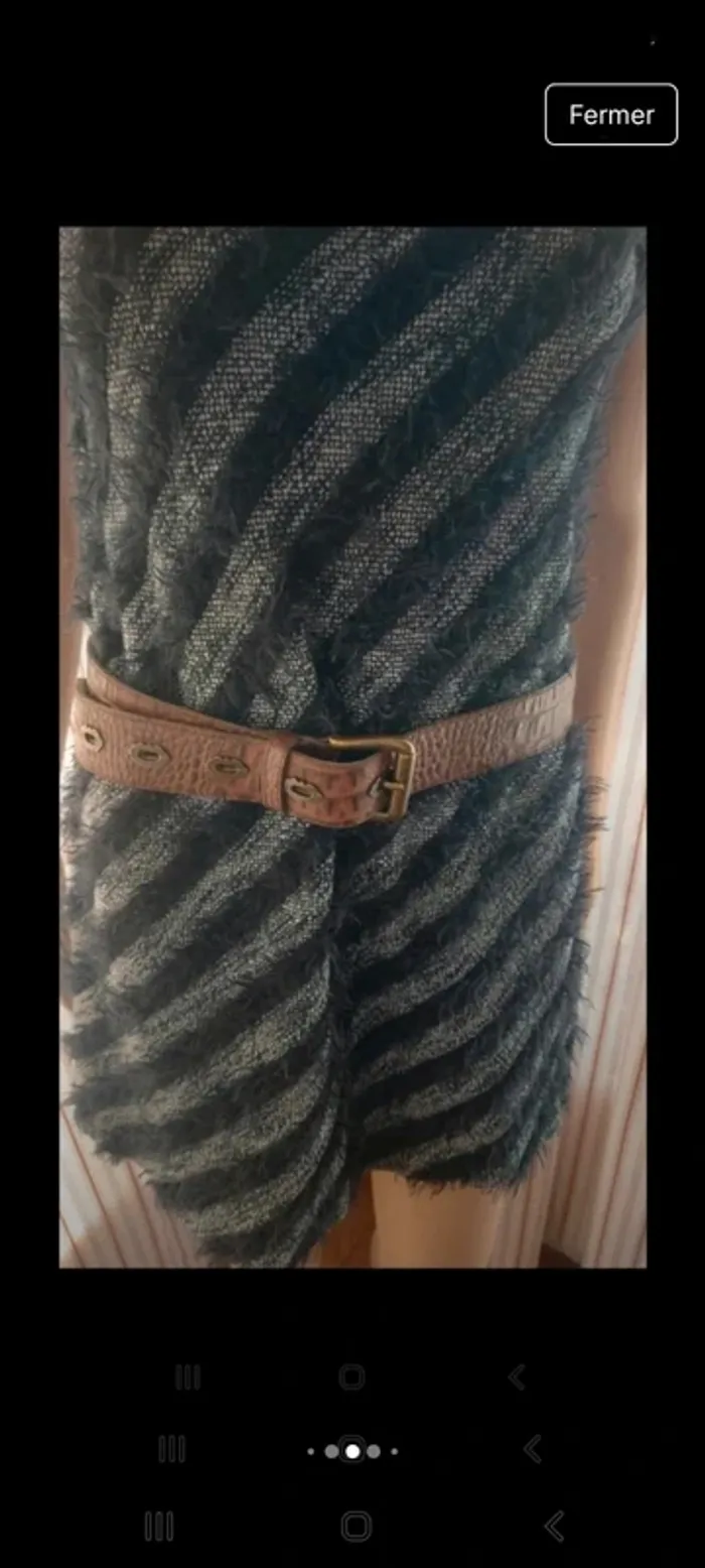 Ceinture Mondi cuir Marron 85cm Germany - photo numéro 4