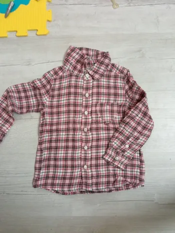 Chemise manches longues 98/104cm