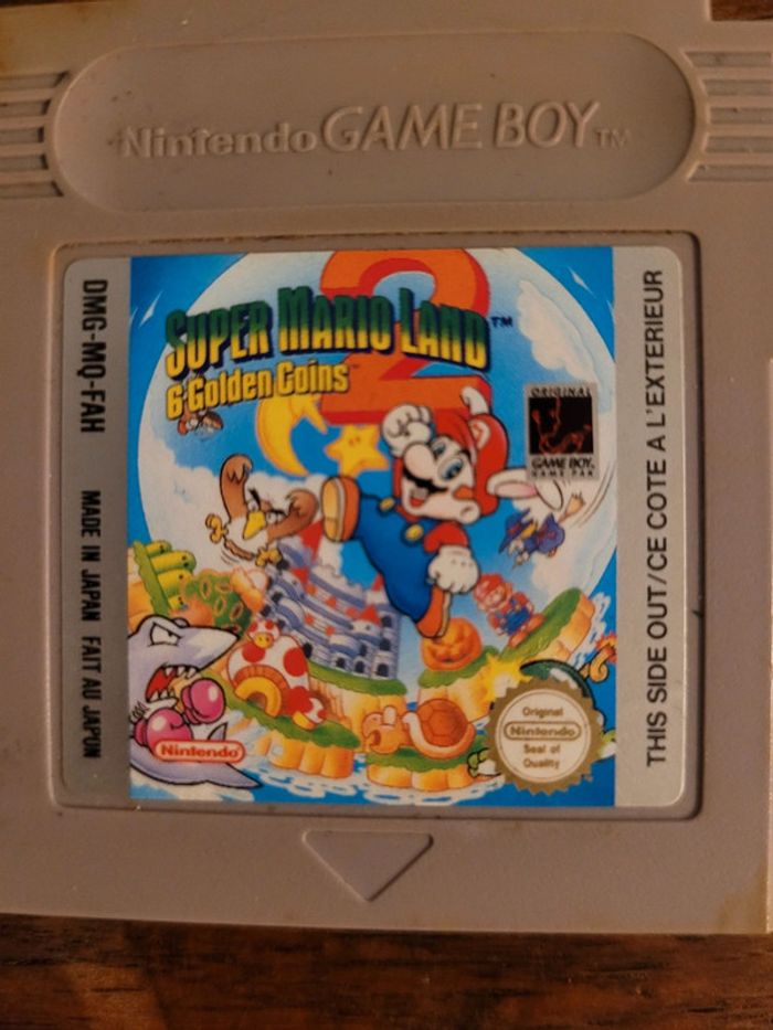 Vends jeux super mario 2 game boy - photo numéro 3