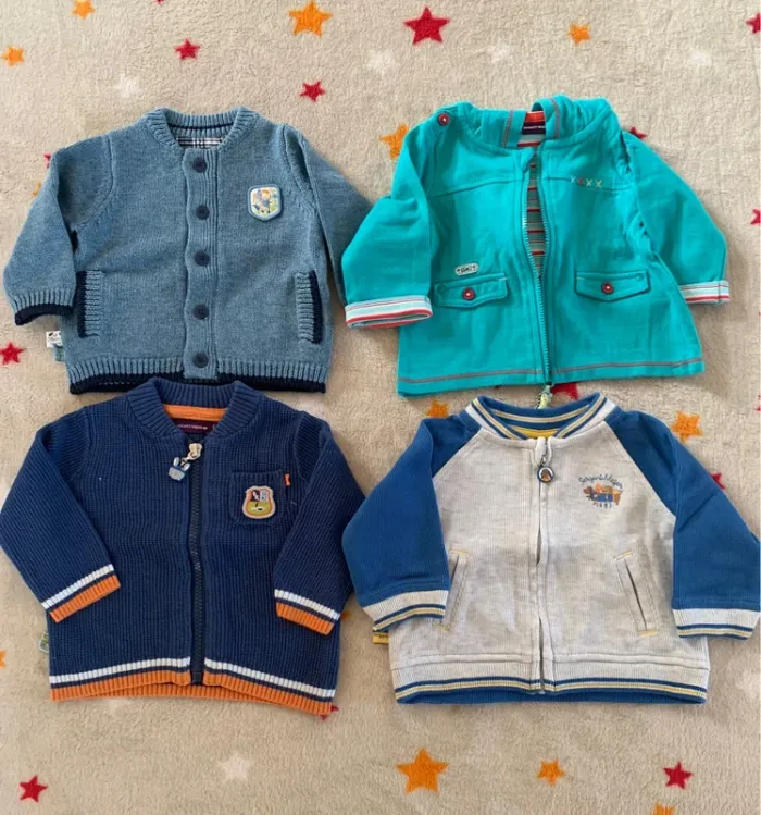 Lot garçon Sergent Major & DPAM, 3 mois quasi neuf, style marin et aventure - photo numéro 2