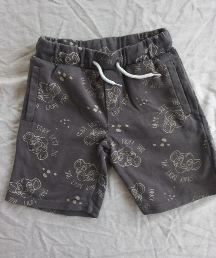 Ensemble tee-shirt + short Le Roi Lion garçon 6 ans - photo numéro 7